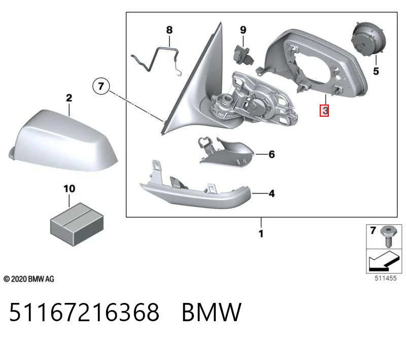 51167216368 BMW 