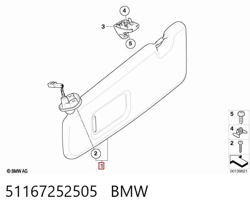Козирок сонцезахисний автомобіля BMW 1 хетчбек (E81) (2006 - 2012) ціна, від 44.78 USD
