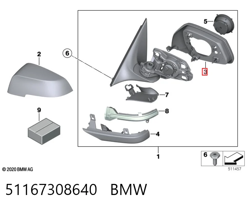 51167308640 BMW 