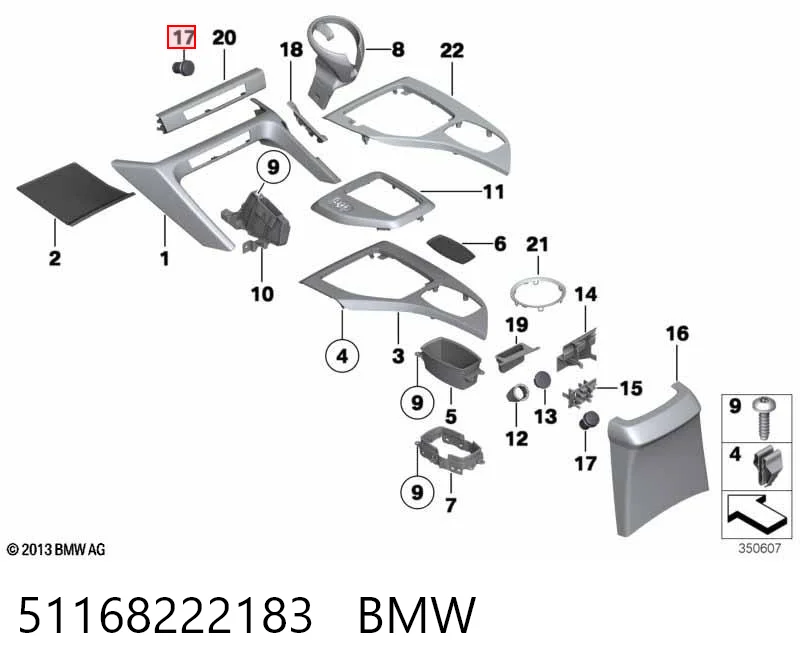 51168222183 BMW Розетка запальнички