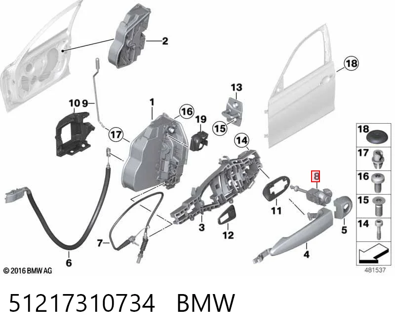 51217310734 BMW 