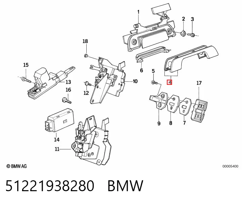 51221938280 BMW 