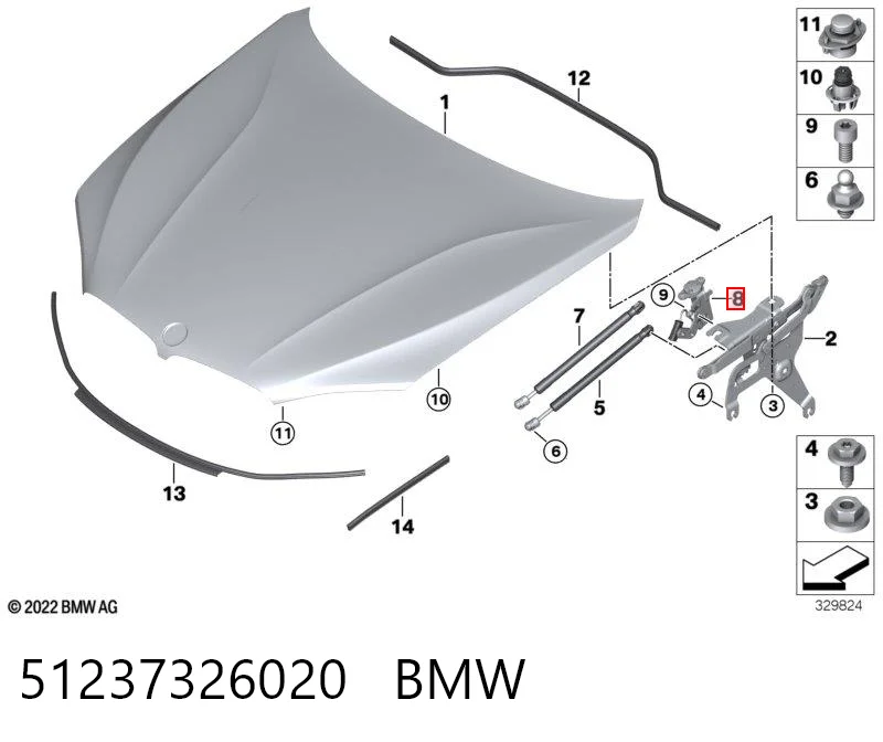 51237326020 BMW 