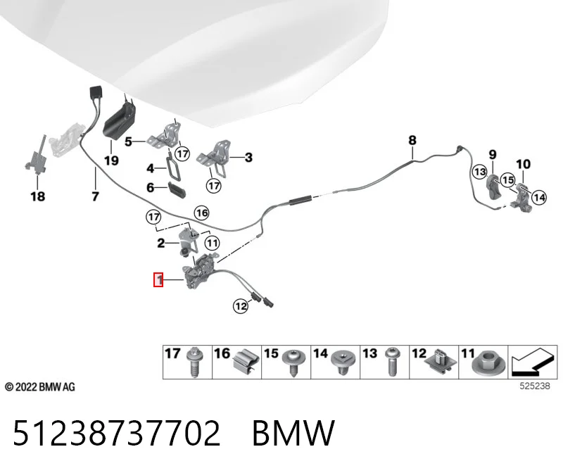 51238737702 BMW 