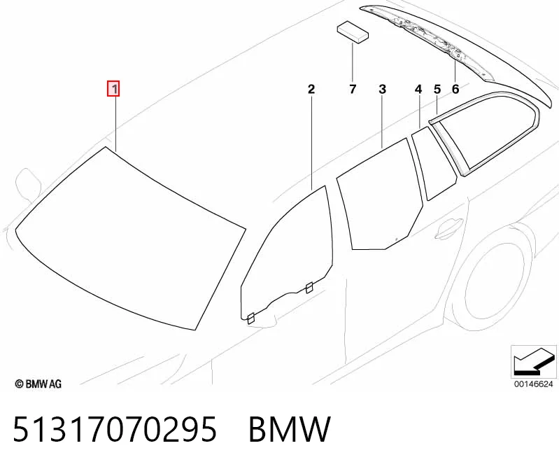 ST400495 AGC Автомобільне скло