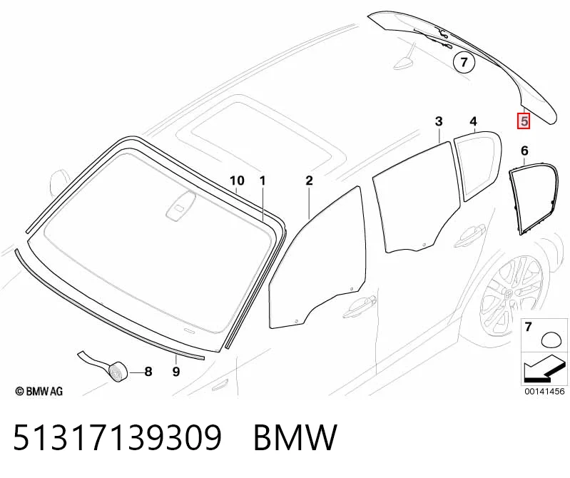2448BGNHABJ2F XYG Скло ляди