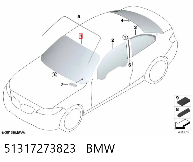 AB65531A Pilkington Автомобільне скло