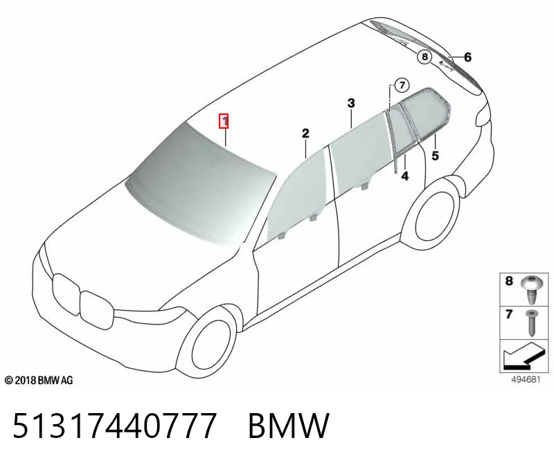 AB77247A Pilkington Автомобільне скло
