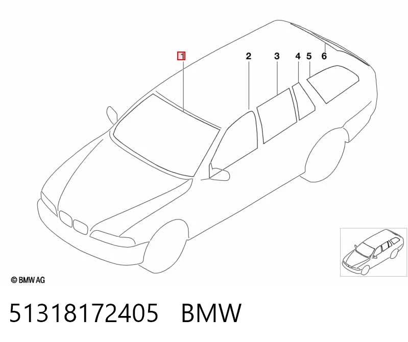 2434AGNBLV KMK Автомобільне скло
