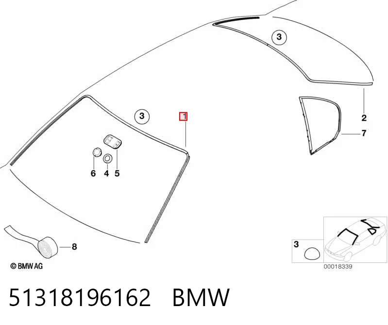 51318196162 BMW 