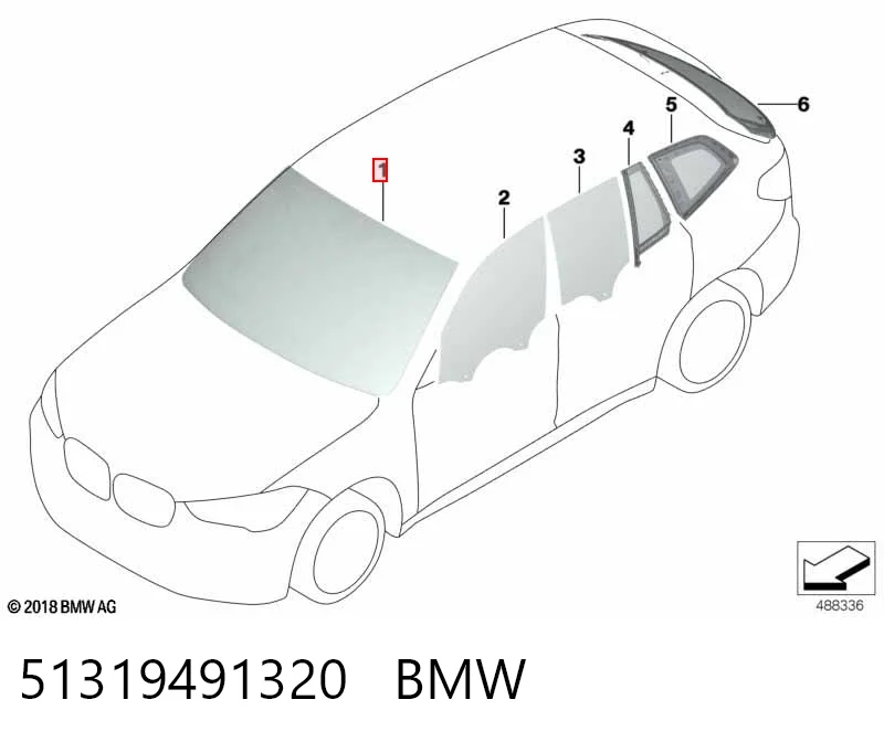 ST407167 AGC Автомобільне скло