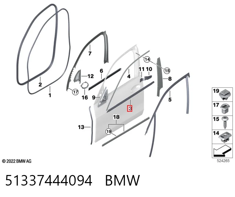 51337444094 BMW 