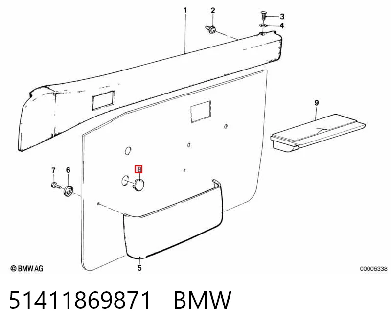 51411869871 BMW 