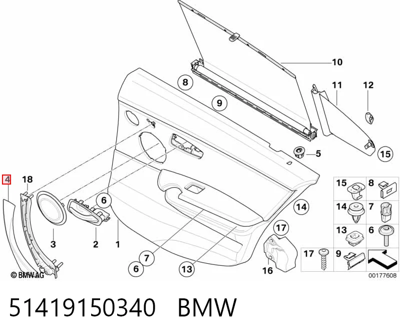 51419150340 BMW 