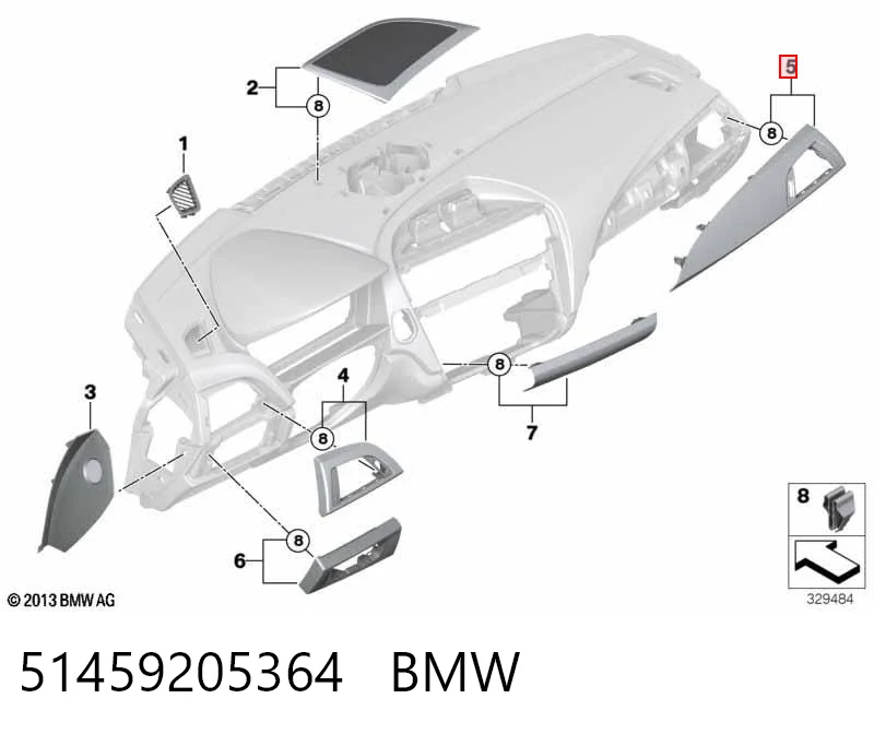 51459205364 BMW 