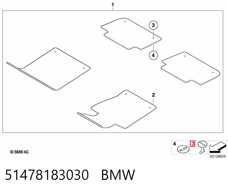 Купити Реле свічок накалу BMW 5  E39