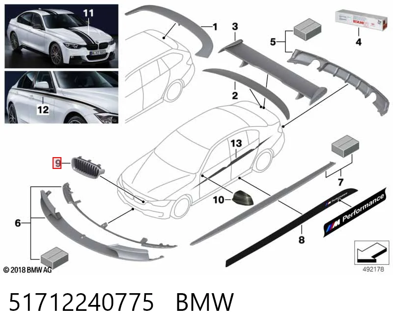 Купити 20D1051 Polcar Решітка радіатора ліва
