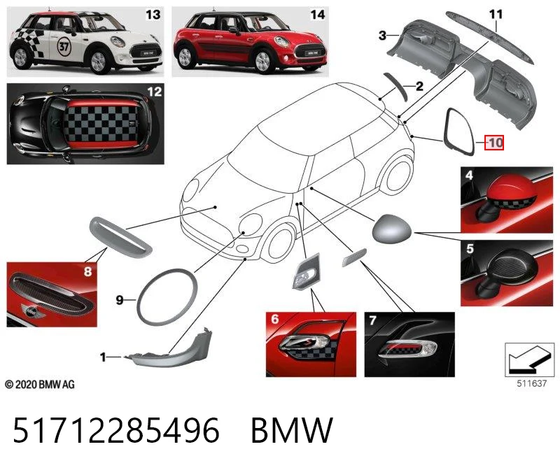 51712285496 BMW 