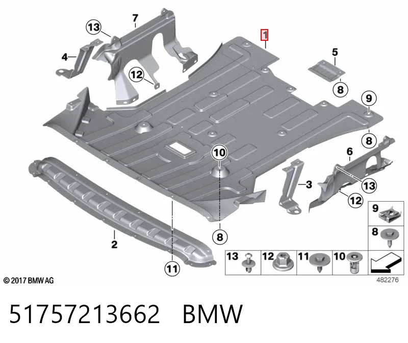 Захист моторного відсіку Polcar 20X1345 ціна, від 65.57 USD