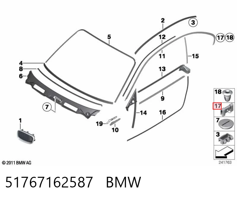 51767162587 BMW 