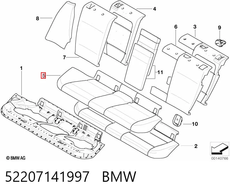  Прокладка впускного колектора BMW 3 