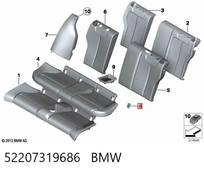 52207319686 BMW 