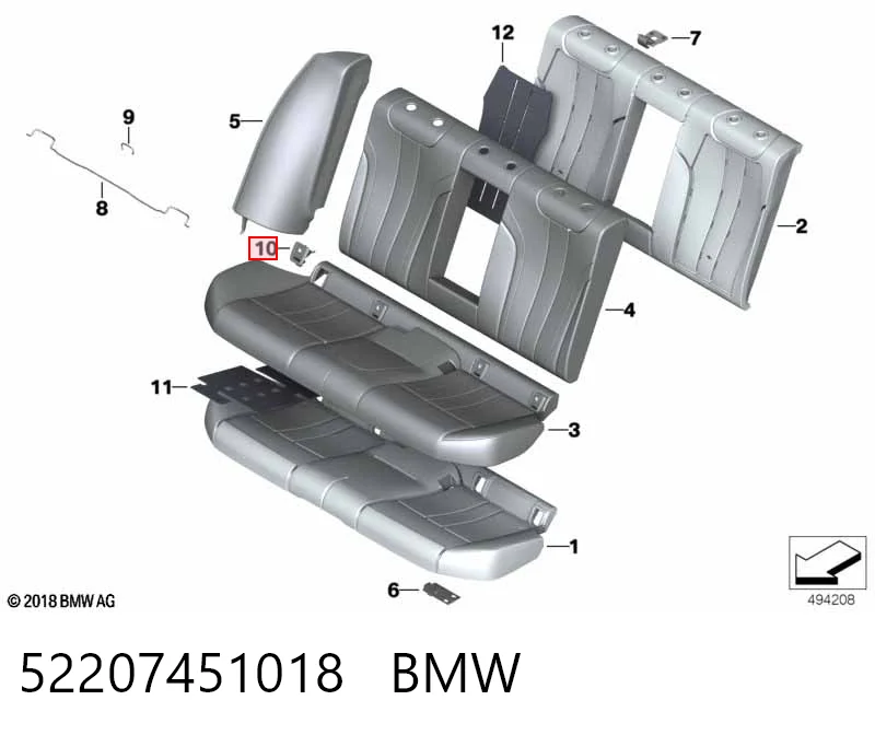 52207451018 BMW 