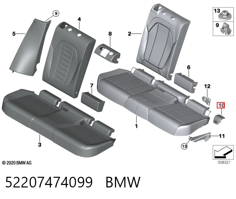 52207474099 BMW 