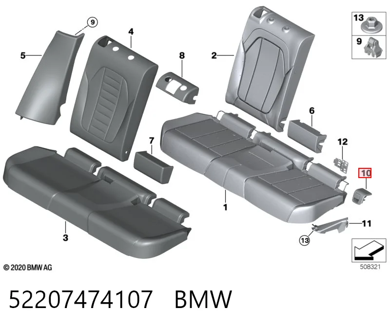 52207474107 BMW 