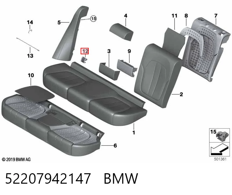 52207942147 BMW 