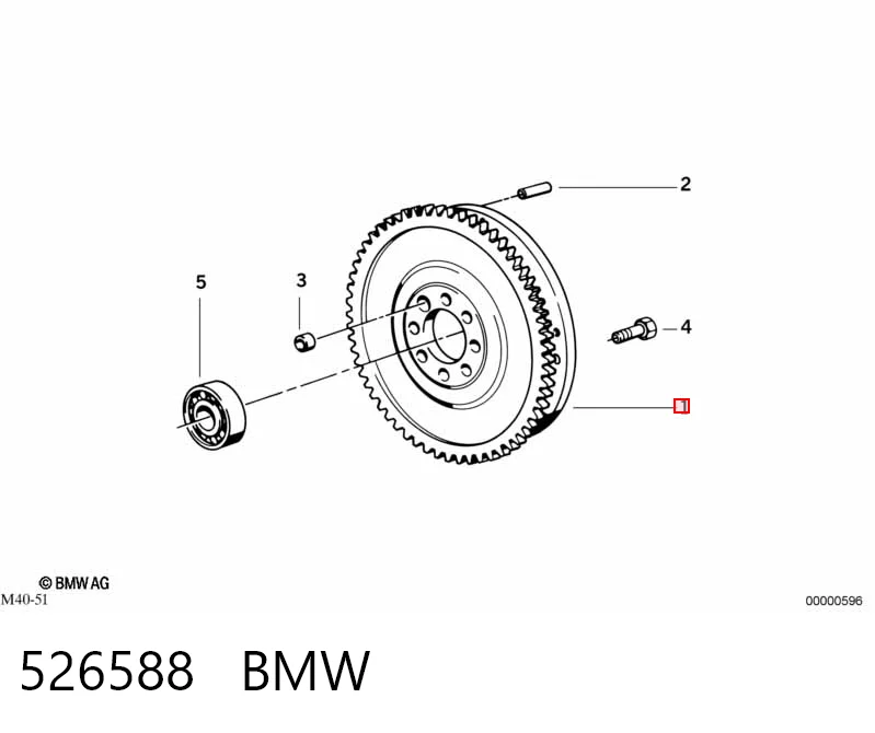 Купити Маховик BMW 7  E38