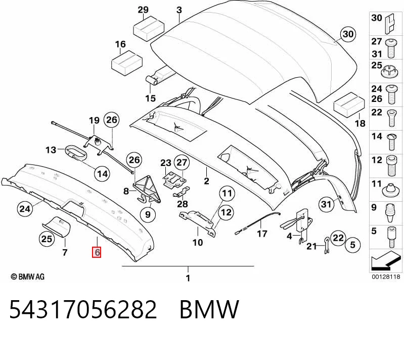 54317056282 BMW 