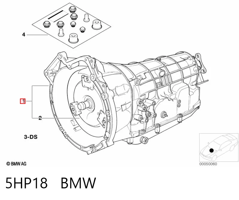 5HP18 BMW Автоматична коробка передач