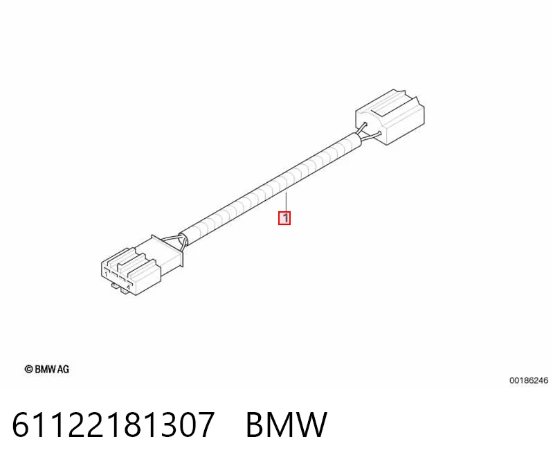 61122181307 BMW 