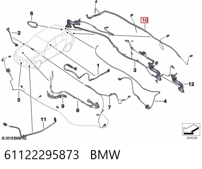 61122295873 BMW 