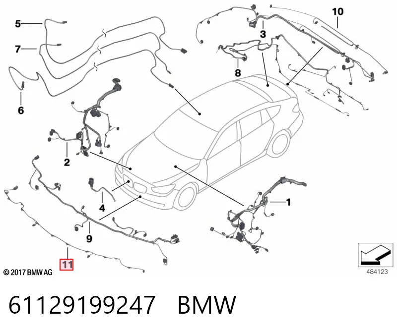 61129199247 BMW 