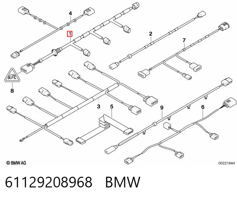 61129208968 BMW 