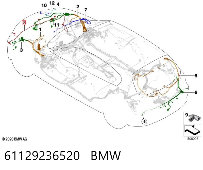 61129236520 BMW 