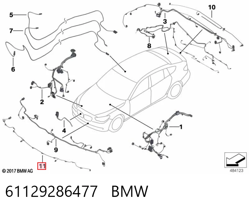 61129286477 BMW 