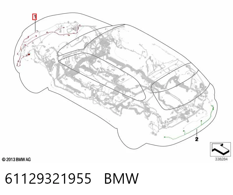 61129321955 BMW 