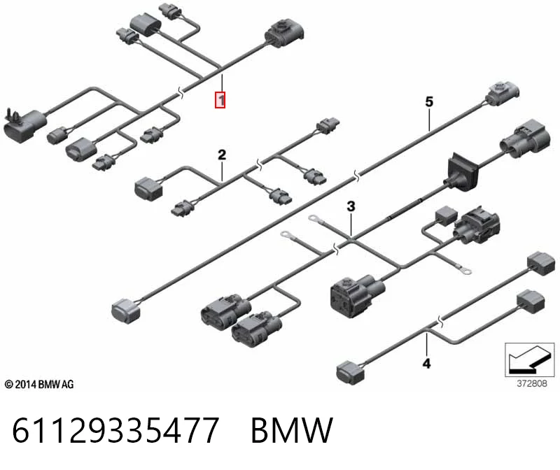 61129335477 BMW 
