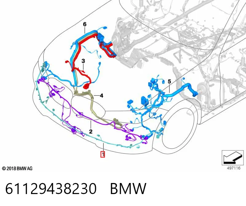 61129438230 BMW 