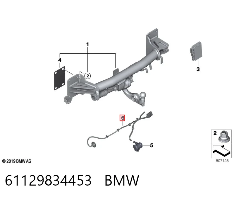 61129834453 BMW 