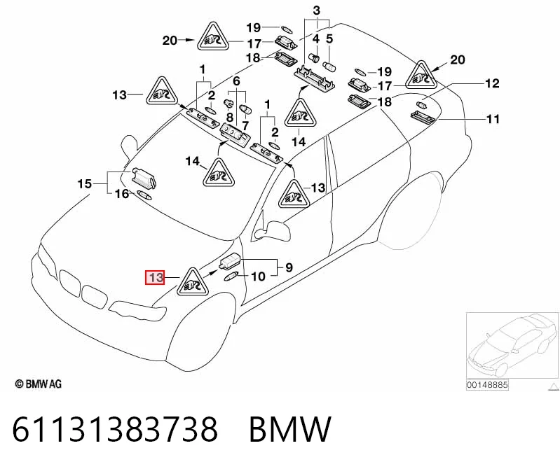 Роз’єм (фішка) універсальний 1C0973119B Porsche