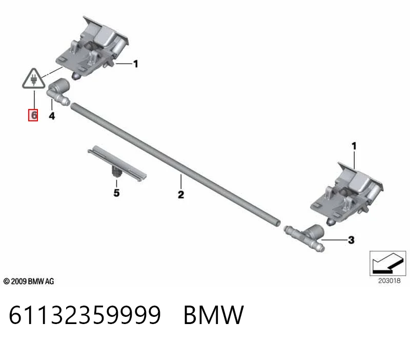 61132359999 BMW Роз’єм (фішка) універсальний