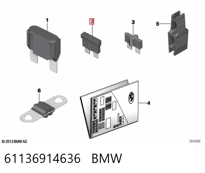 Запобіжник 6914636 BMW