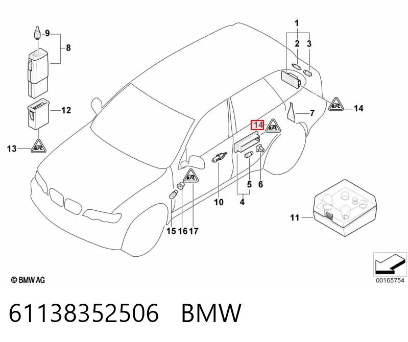 Купити 1C0973119B Porsche Роз’єм (фішка) універсальний