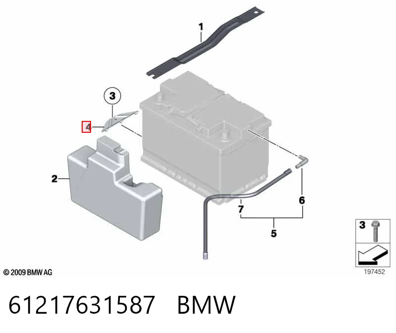 61217631587 BMW