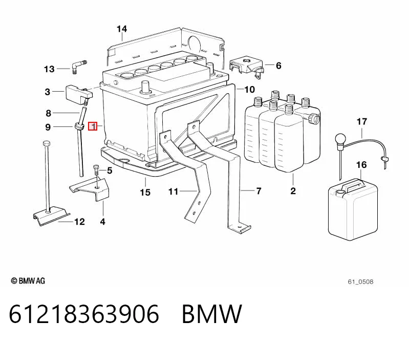 61218363906 BMW