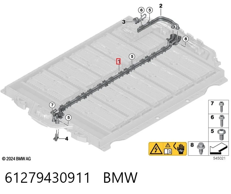 61279430911 BMW